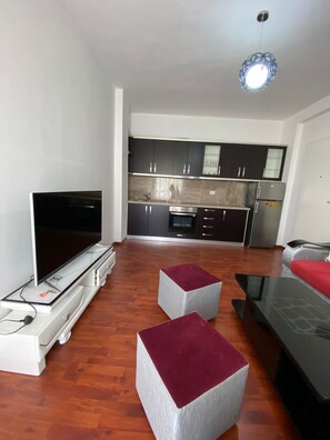 Apartamento, 1 quarto, para fumantes | Área de estar