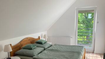 2 quartos, Wi-Fi, roupa de cama