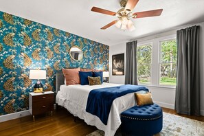 2 chambres, fer et planche à repasser, Wi-Fi, draps fournis