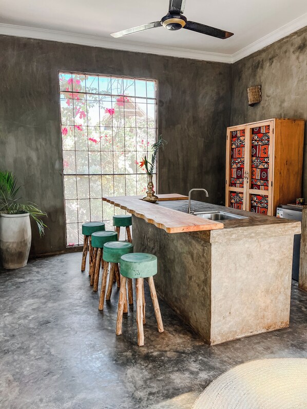 Panoramic Villa | Private kitchen - Green Ocean Zanzibar Boutique Hotel (Jambiani)