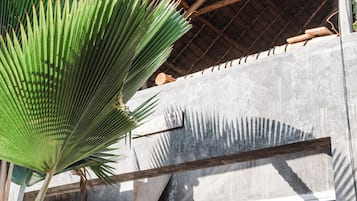 Estúdio exclusivo, sacada | Individualmente decorados, roupa de cama