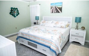 3 chambres, bureau, fer et planche à repasser, Wi-Fi gratuit