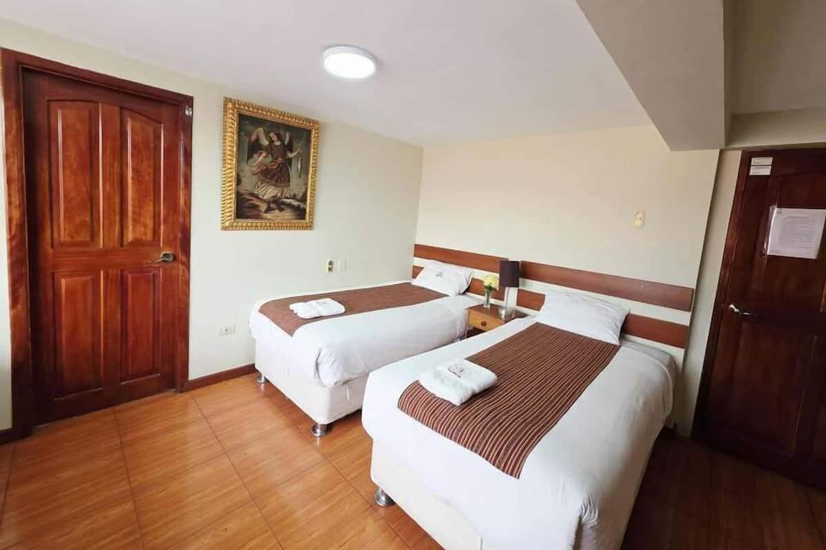 Wifi gratis y ropa de cama