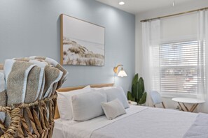 1 soverom, strykejern/-brett, wi-fi (inkludert) og sengetøy