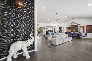 Interior - Entire villa, North Miami Beach with pool on canal! (Miami)