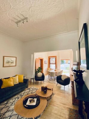 TV, fireplace - FIR Villa  (Backup-Powered) (Cape Town)