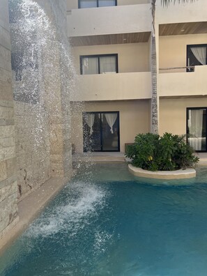 Pool - Magic jungle apartment in Tulum (Tulum)