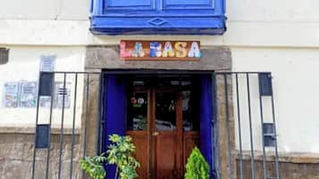 Fassade der Unterkunft