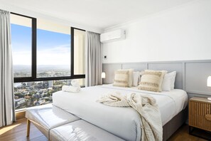 2 室のベッドルーム、アイロン / アイロン台、WiFi (無料)、ベッドシーツ