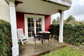 Outdoor dining - Appartement Belle Dune 1 Chambre (Fort-Mahon-Plage)
