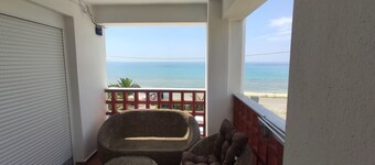 Luxury villa on the beach first line ,with yard BBQ and everything  you need