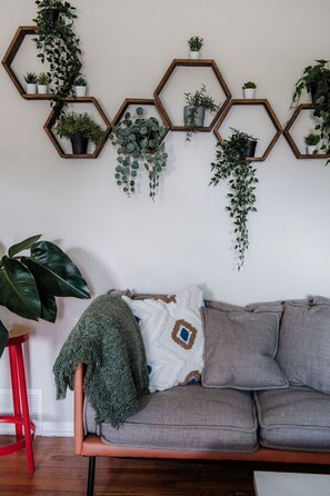 TV connectée, cheminée