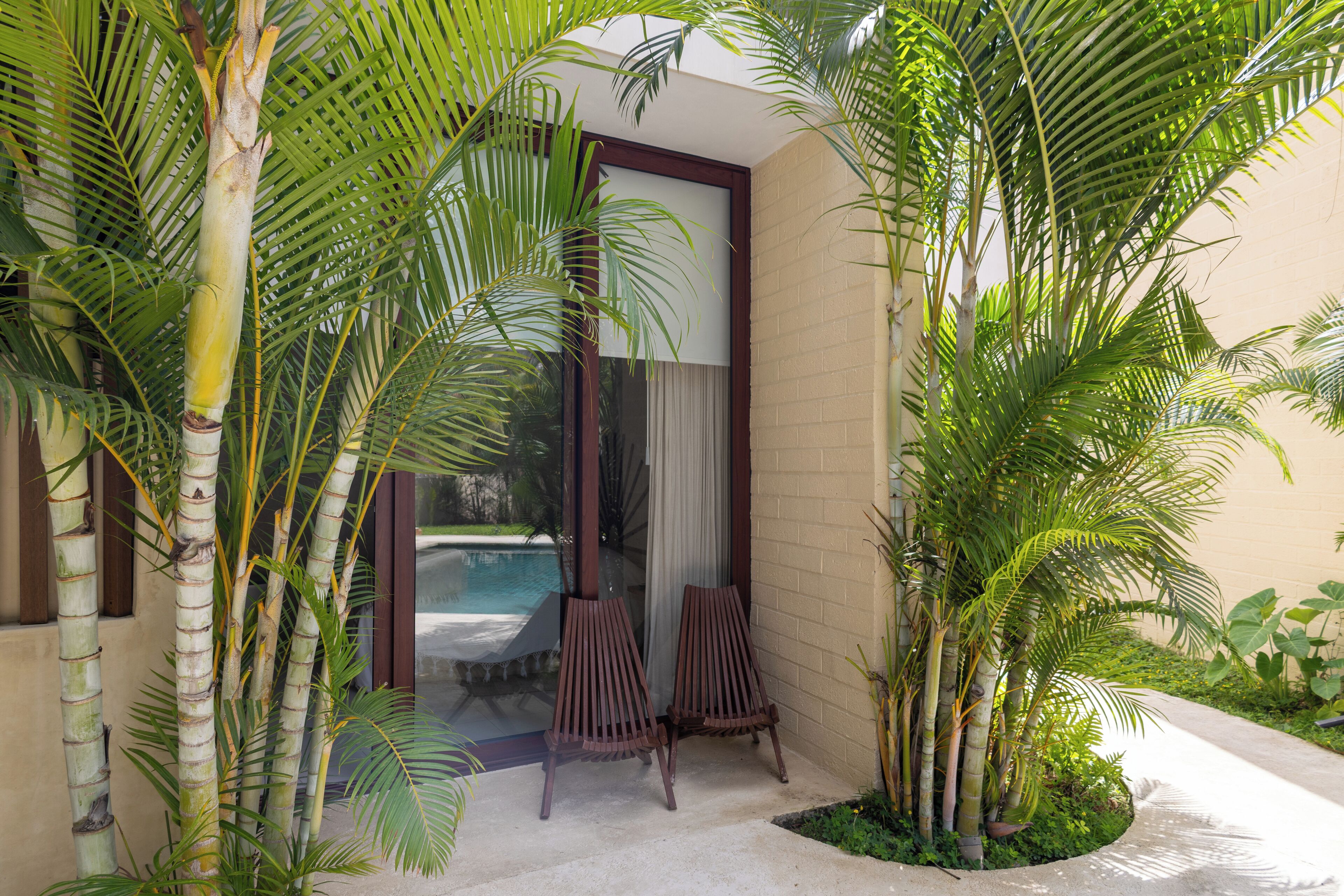 Habitación doble superior, balcón | Terraza o patio