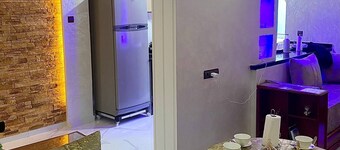 Duplex panoramique avec jardin