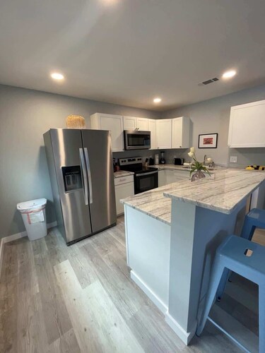 Charming 2 Bedroom, 1 Bath Duplex Just Blocks From the Beautiful Beachfront