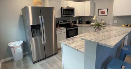 Charming 2 Bedroom, 1 Bath Duplex Just Blocks From the Beautiful Beachfront