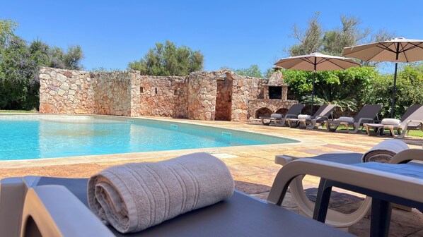 Alberca al aire libre 