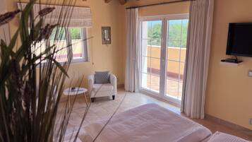 Penthouse, vista al resort | 1 habitación, minibar y wifi gratis