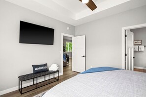 4 habitaciones, tabla de planchar con plancha y wifi gratis 