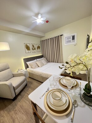 1 soverom, wi-fi og sengetøy