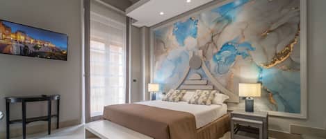 1 sovrum, värdeförvaringsskåp på rummet, strykjärn/strykbräda och wi-fi