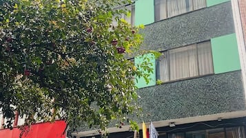 Façade de l’hébergement