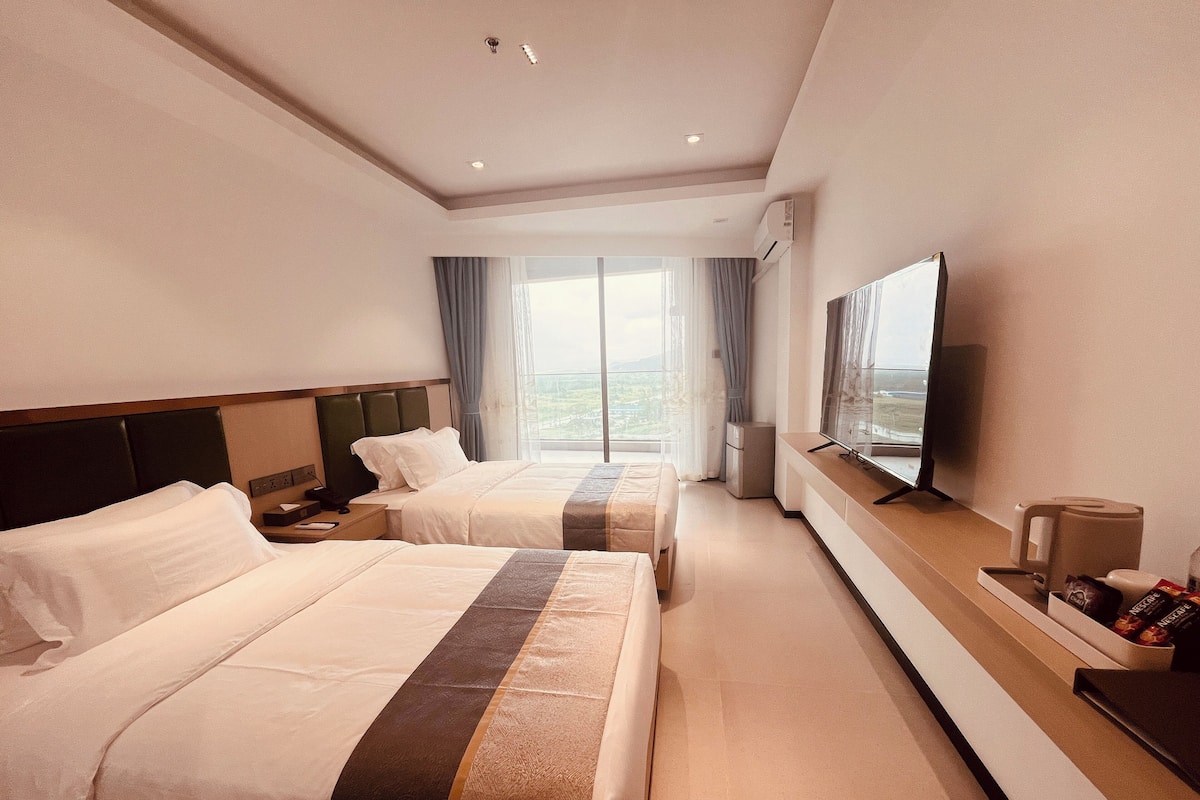 Kamar Twin Superior | Seprai katun Mesir, seprai premium, dan bantalan ekstra lembut