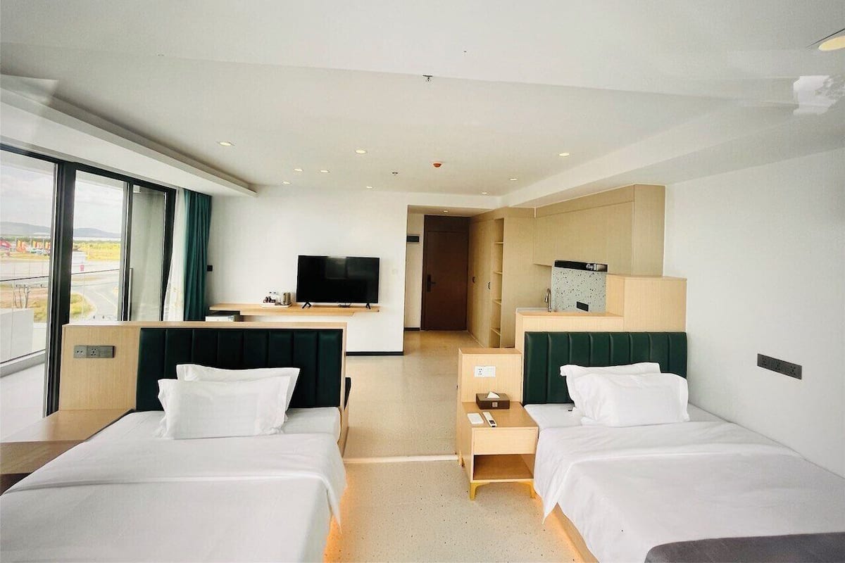 Kamar Twin Junior | Seprai katun Mesir, seprai premium, dan bantalan ekstra lembut