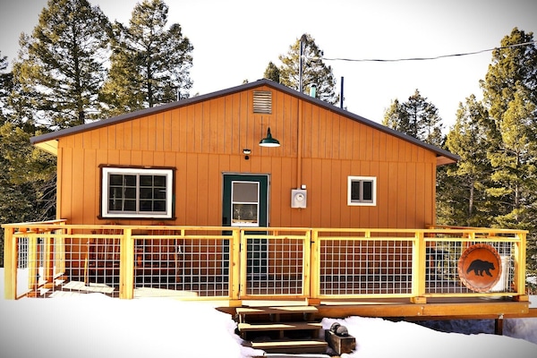 Beautiful and spacious gated front deck