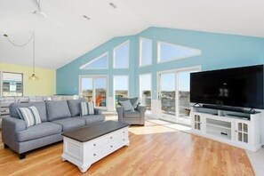 Smart TV - OBX Pool Beachfront Hot Tub 5Bed Volleyball Arcade (Waves)