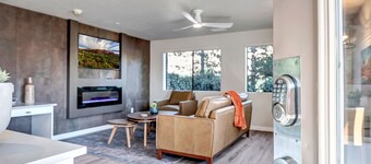 Relax in luxury at Sedona Trailhead Suites A, a cozy 1-bedroom condo with stunning red rock views.