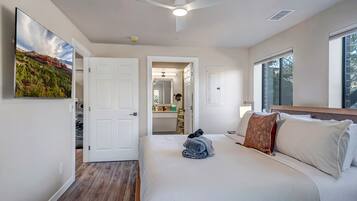 1 chambre, bureau, Wi-Fi, draps fournis