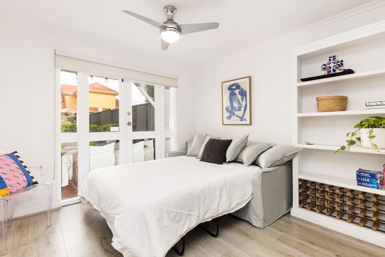 2 多间卧室、熨斗/熨衣板、免费 WiFi、床单