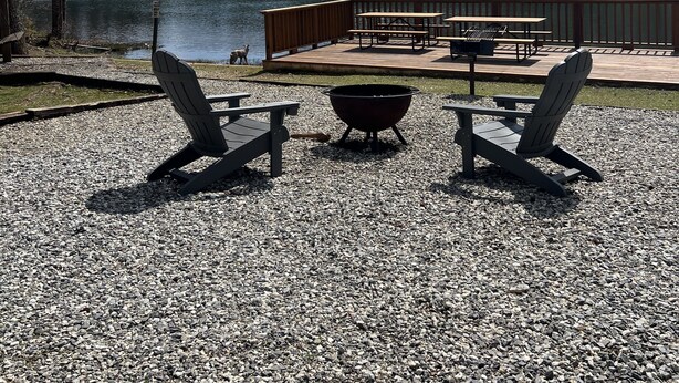 Unclassified image, 1 of 35, button - Boo Boo's Cabin - Charming Lake Front Cabin located 5 miles to Helen, GA!  (Cleveland)