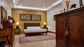 Habitació doble executiva | 1 dormitori, roba de llit d'alta qualitat i escriptori