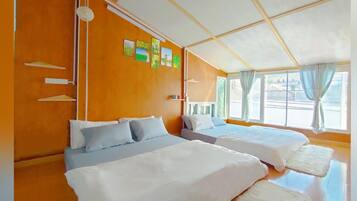 5 habitaciones, wifi y ropa de cama