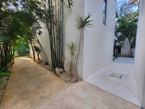 Overnattingsstedets uteområder