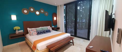 2 chambres, bureau, Wi-Fi gratuit, draps fournis