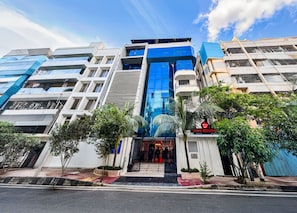 Voorkant van accommodatie