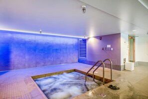 Spa - Luxe condo overlooking Elliott Bay & Olympic Mountains with pool, hot tub, gym (Seattle)