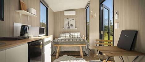 1 habitación, wifi y ropa de cama