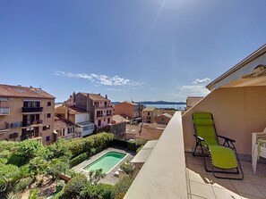 Uitzicht vanuit accommodatie