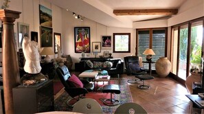 Interior - Very nice villa for 8 people with swimming pool and panoramic seaview (CAVALAIRE sur mer)