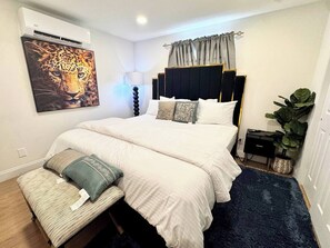 3 habitaciones, tabla de planchar con plancha y wifi gratis 