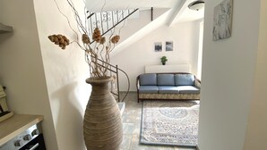 Living area - Double bedroom in historical Villa in perfect location (Keszthely)