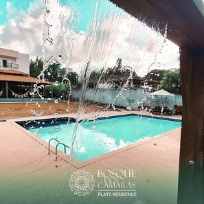 Outdoor pool - Apartamento 002 - Térreo Condomínio Bosque dos Camarás (Aldeia dos Camarás Camaragibe)