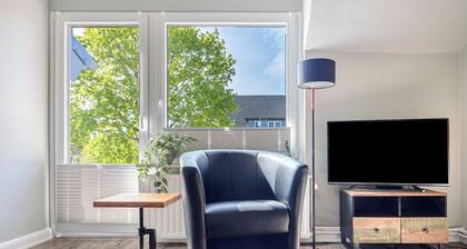 Ferienwohnung 'bei der alten Keksfabrik' mit Balkon und WLAN