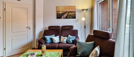 Tv, dvd-spelare och en stereo