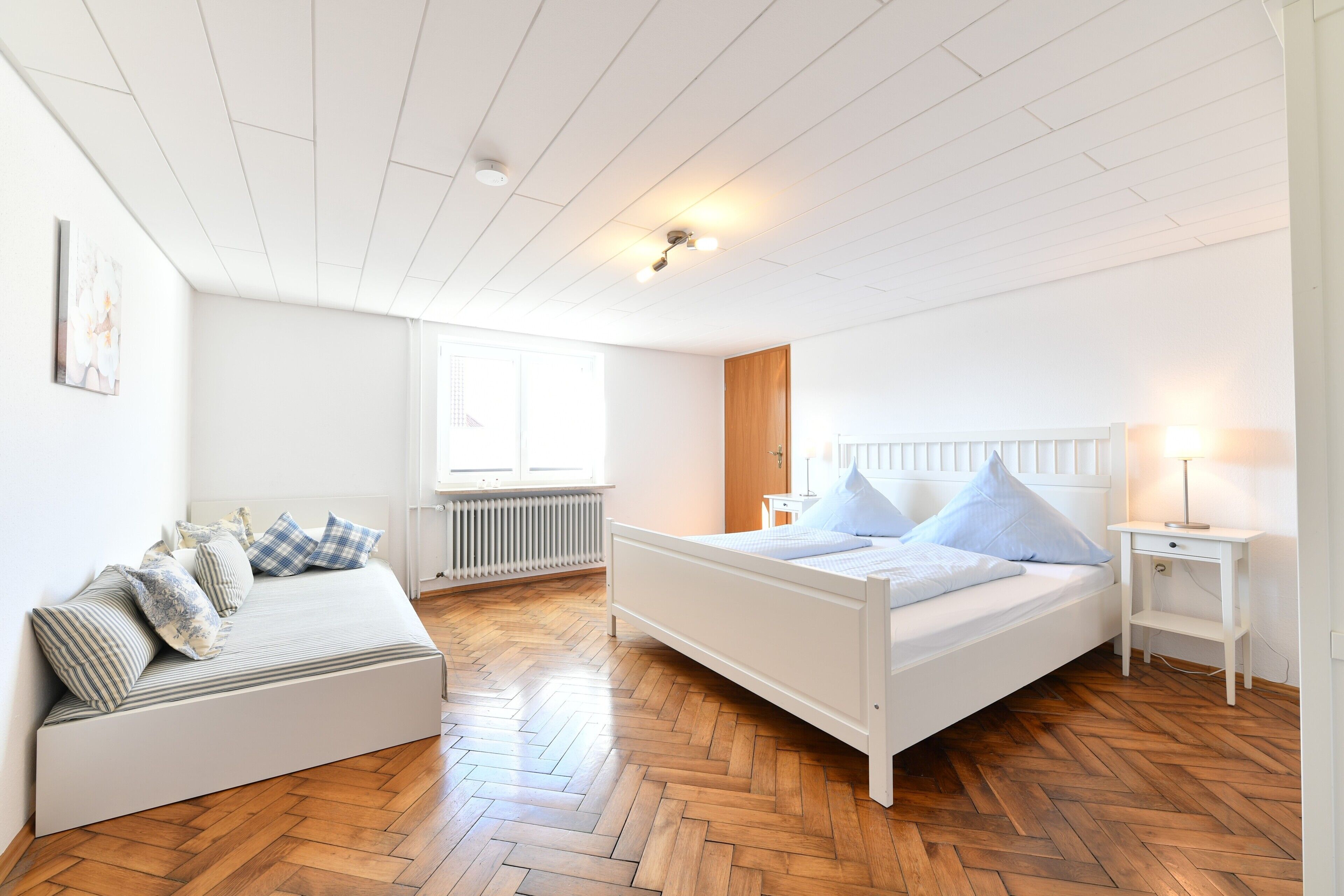 2 habitaciones, wifi gratis y ropa de cama 