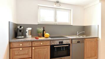 Kühlschrank, Ofen, Herdplatte, Geschirrspüler